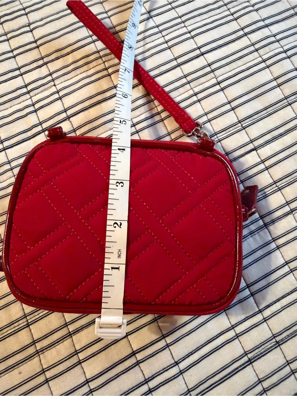 Vera Bradley Red Wristlet/cross body